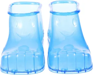 1 Pair Foot Soaker Shoes Multi Function Foot Bathing Shoes with Sole Massage Design Sauna Bathroom Outdoors Durable Easy to Clean Non Slip Comfort