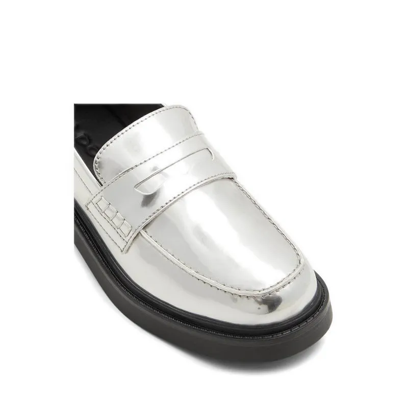 ALDO Verima Women Loafer Shoe - Silver