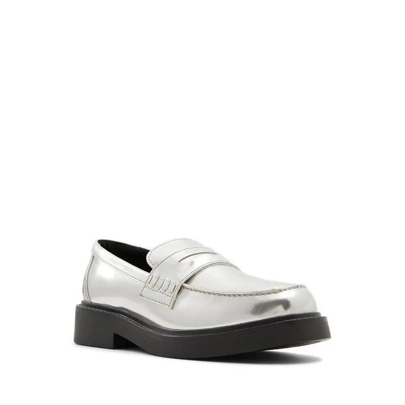 ALDO Verima Women Loafer Shoe - Silver