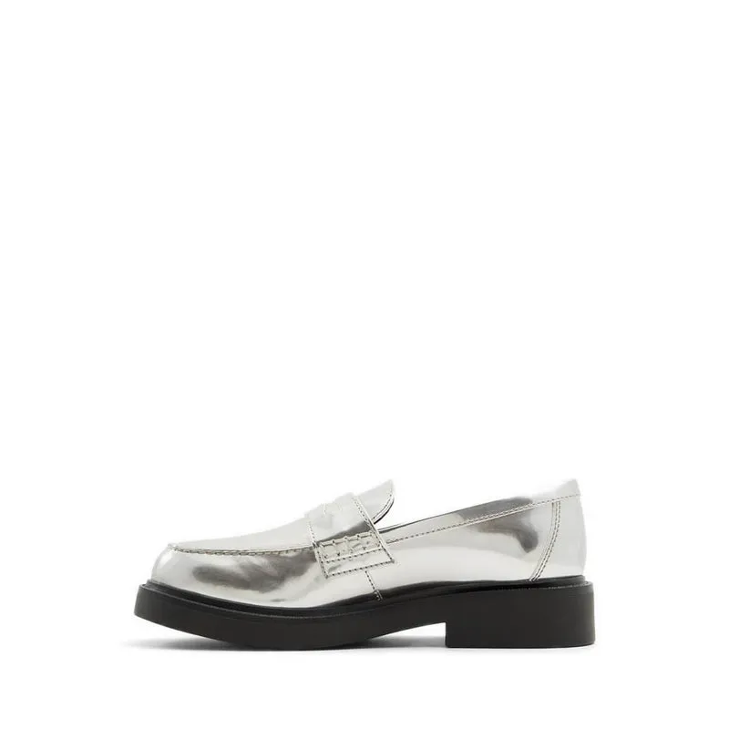 ALDO Verima Women Loafer Shoe - Silver