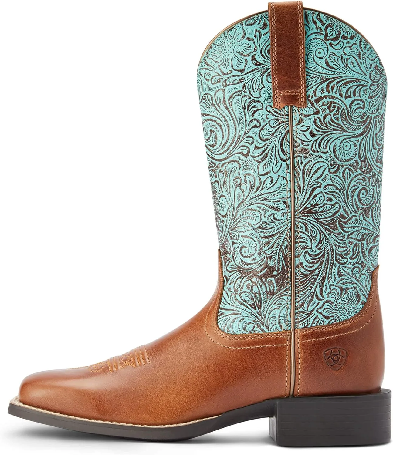 Ariat Women's Round Up Square Toe Western Boot