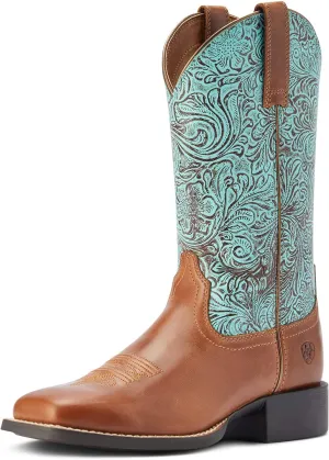 Ariat Women's Round Up Square Toe Western Boot