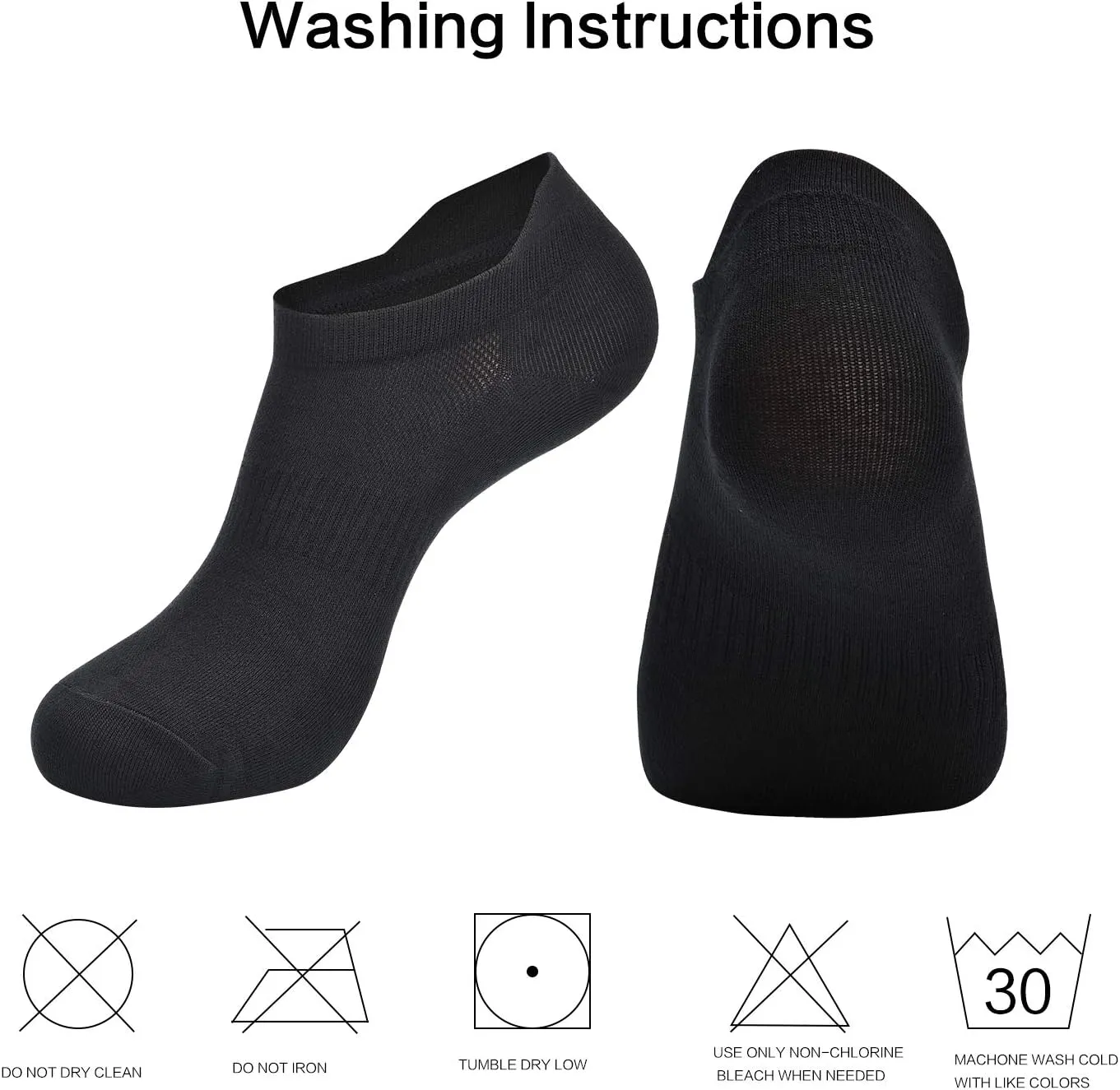 ATBITER Ankle Socks Womens and Men Thin Athletic Running Low Cut No Show Socks With Heel Tab 6-10 Pairs