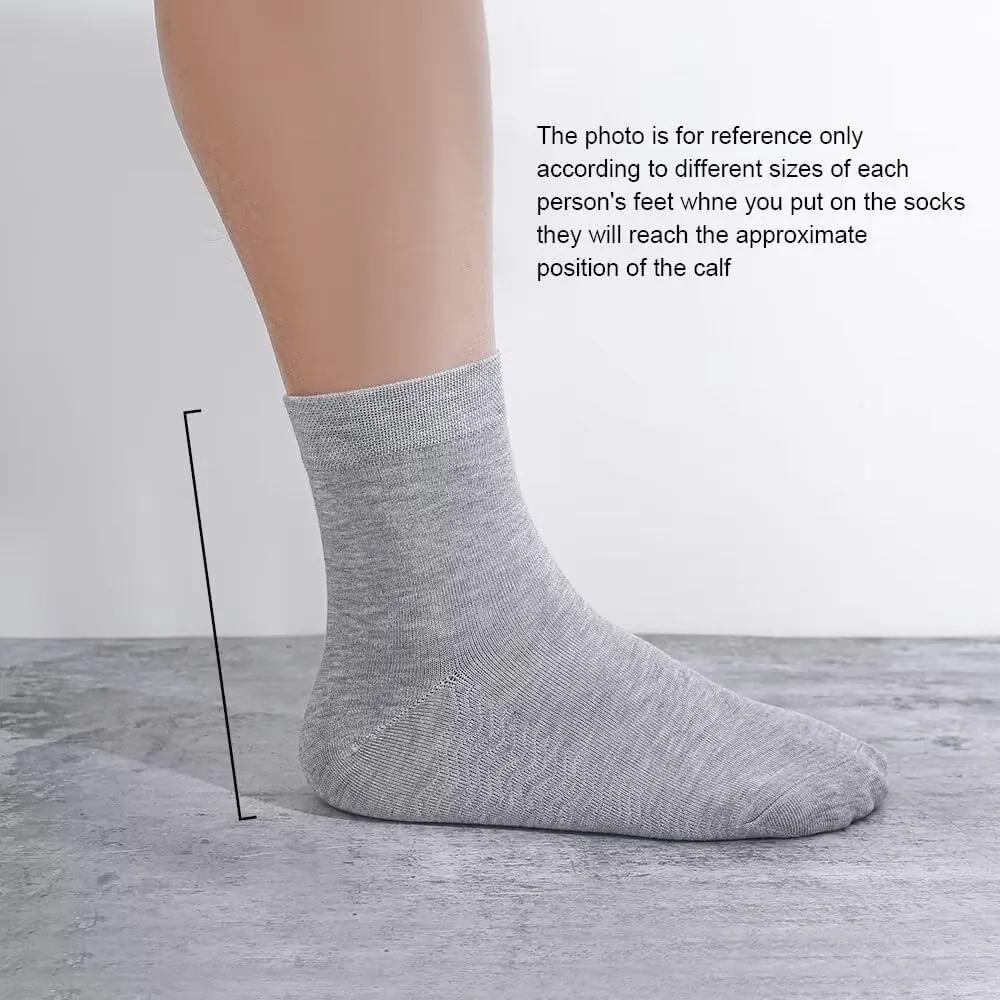 Bamboo Low Quarter Thin Ankle Sock for Men and Women Natural Breathable Comfortable Socks 6 Pairs