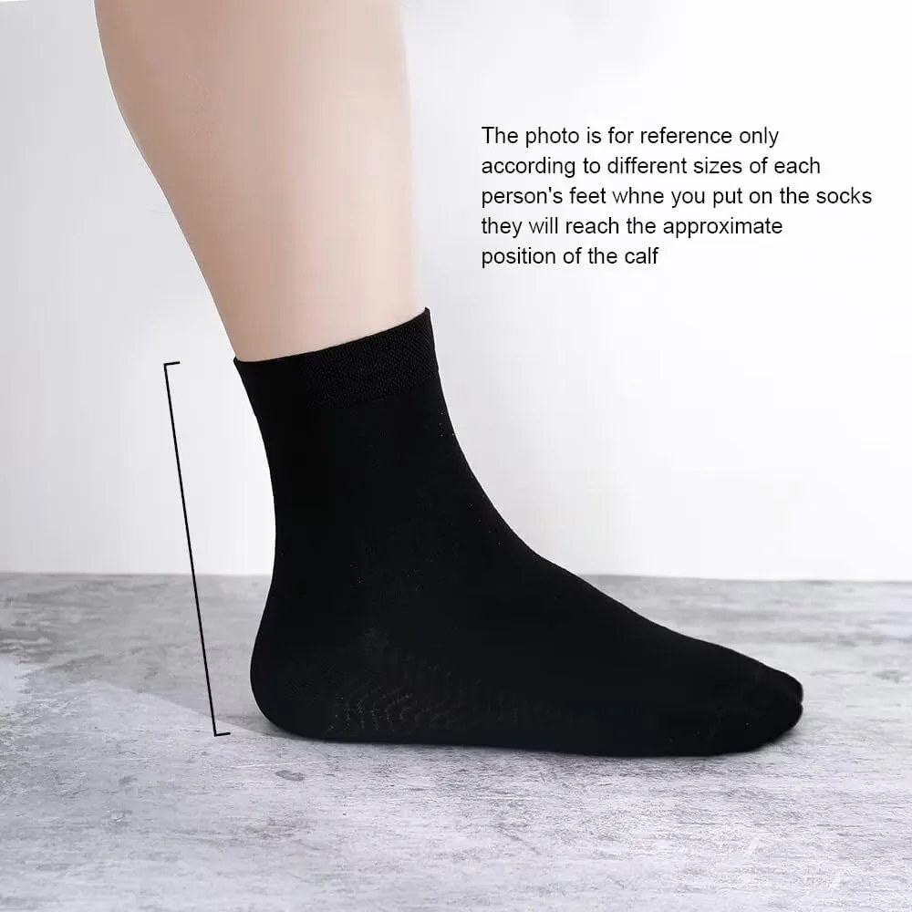 Bamboo Low Quarter Thin Ankle Sock for Men and Women Natural Breathable Comfortable Socks 6 Pairs