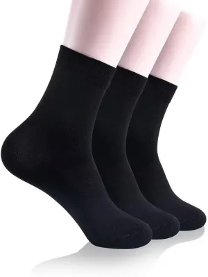 Bamboo Low Quarter Thin Ankle Sock for Men and Women Natural Breathable Comfortable Socks 6 Pairs