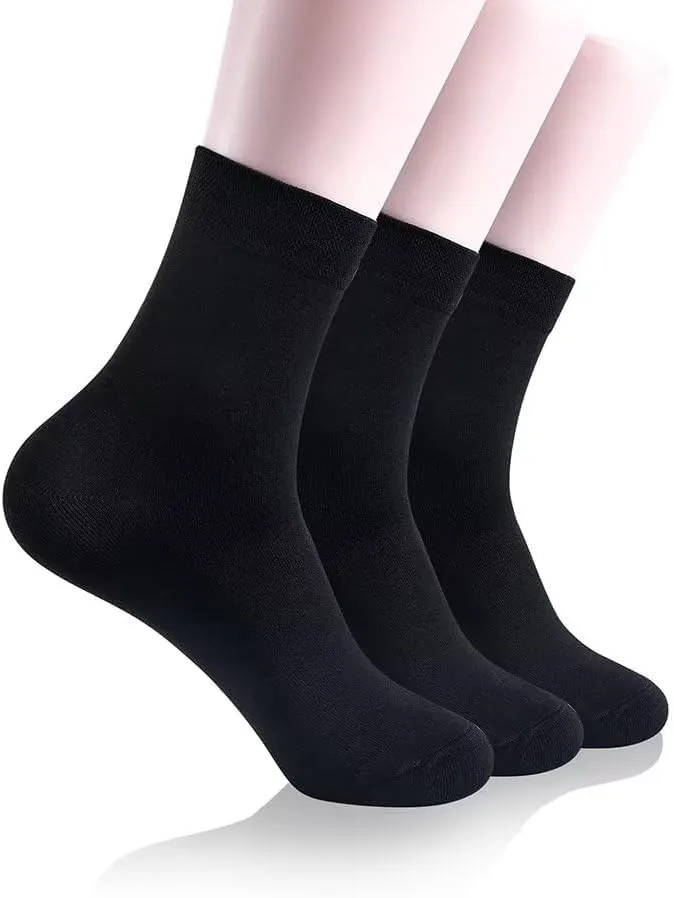 Bamboo Low Quarter Thin Ankle Sock for Men and Women Natural Breathable Comfortable Socks 6 Pairs