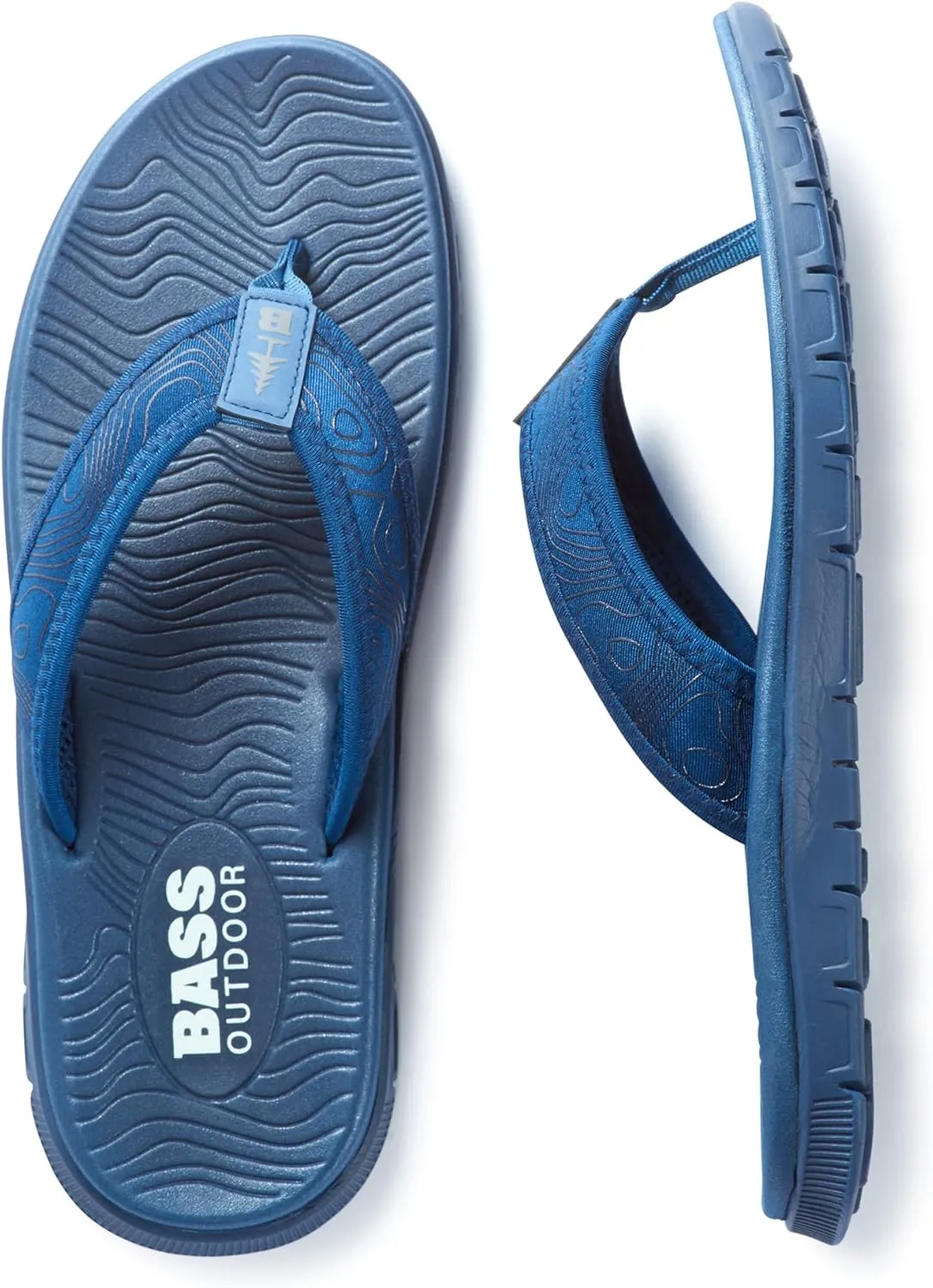 BASS OUTDOOR Men's Topo Thong Sandal Boat Shoe