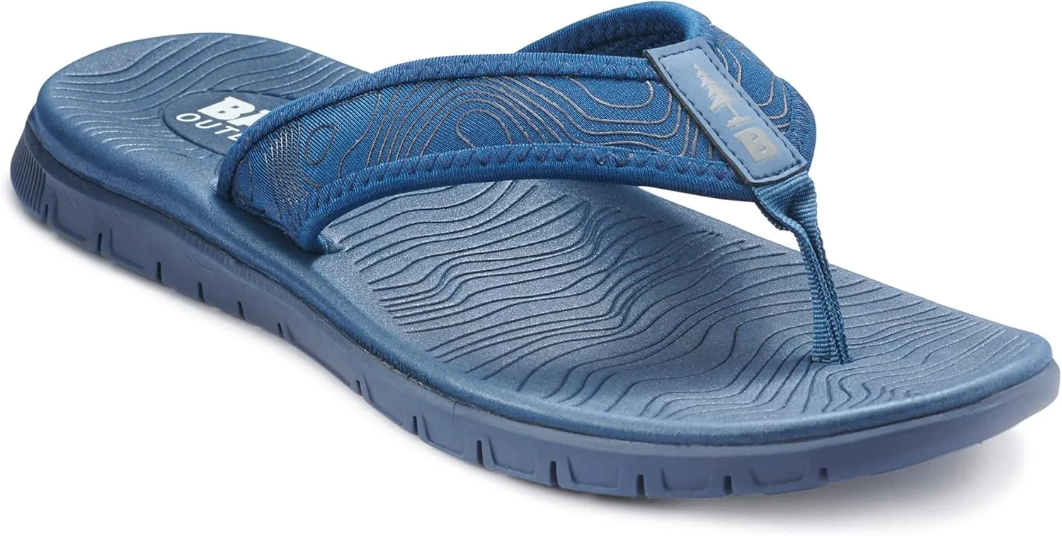 BASS OUTDOOR Men's Topo Thong Sandal Boat Shoe