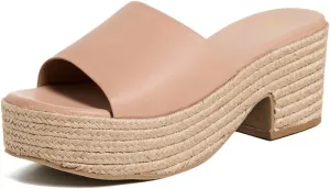 beek Women's Prinia Jute Platform Sandals