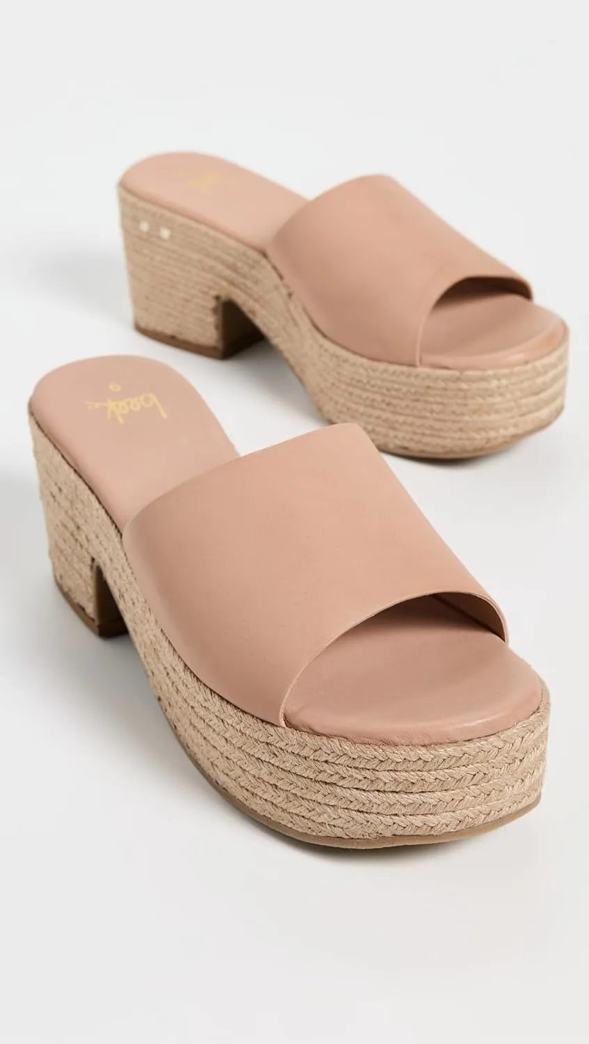 beek Women's Prinia Jute Platform Sandals
