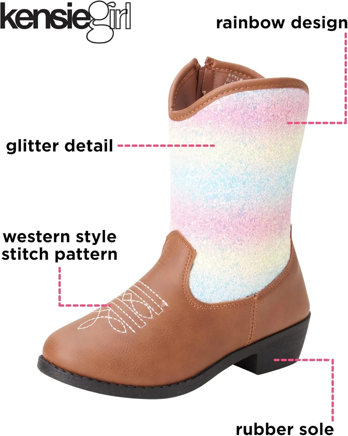 Boots - Girls' Western Cowboy Boots (Toddler/Girl)