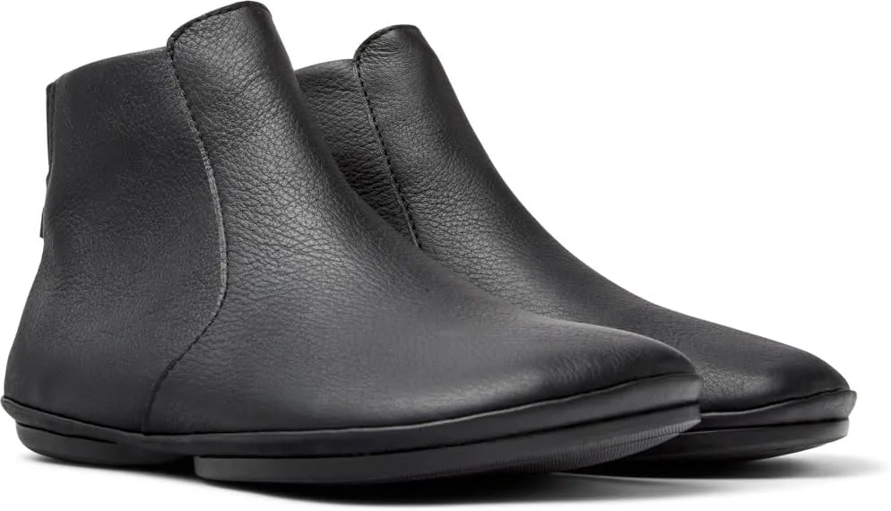Camper Right Ankle Boots for Women - Ultra-Comfortable Lace-Up Leather Boots with EVA Comfort Footbeds, Breathable Lining & Flexible Rubber Outsole