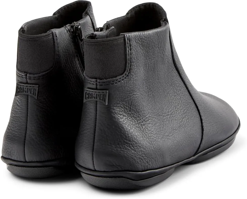 Camper Right Ankle Boots for Women - Ultra-Comfortable Lace-Up Leather Boots with EVA Comfort Footbeds, Breathable Lining & Flexible Rubber Outsole