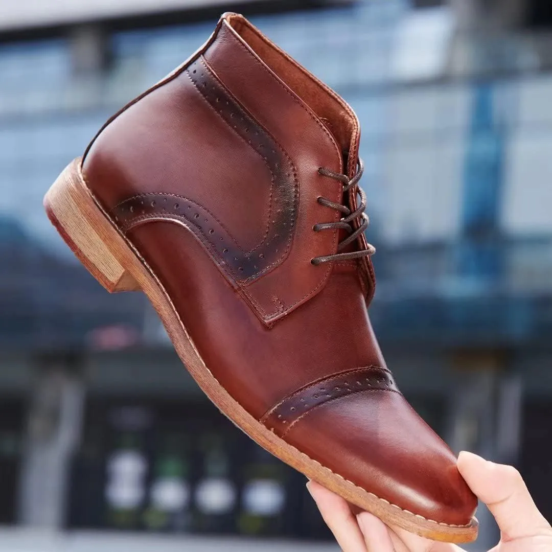 Chukka Boots Fashion and Comfort Casual Oxfords Ankle Lace Up Boot