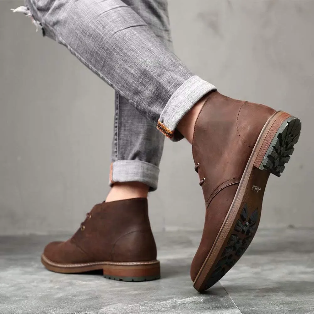 Chukka Boots Fashion and Comfort Casual Oxfords Ankle Lace Up Boot