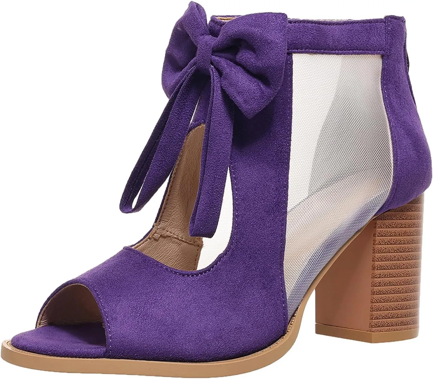 Chunky Heels For Women Wedding Block Heels Open Toe Ankle Strap Heeled Sandals Comfortable Party Dress Pumps Shoes