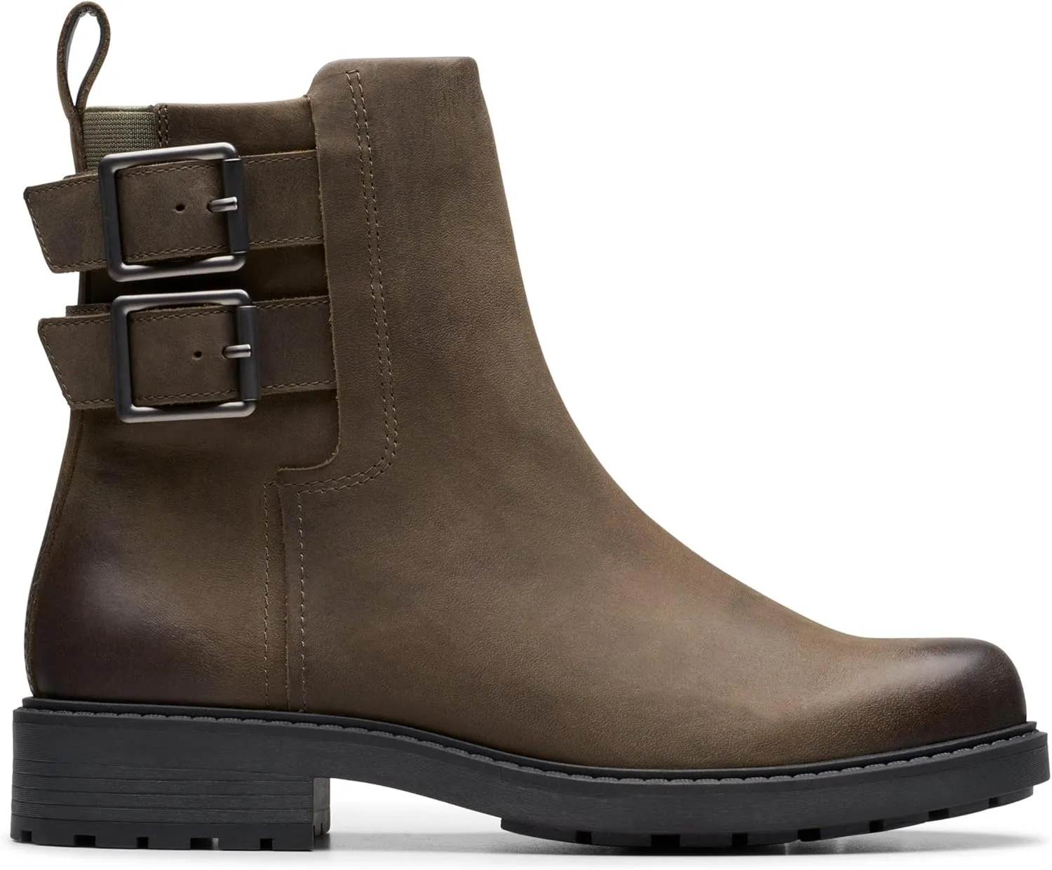 Clarks Women's Orinoco2 Bay Fashion Boots, Mole Grey Lea, 8.5 Women