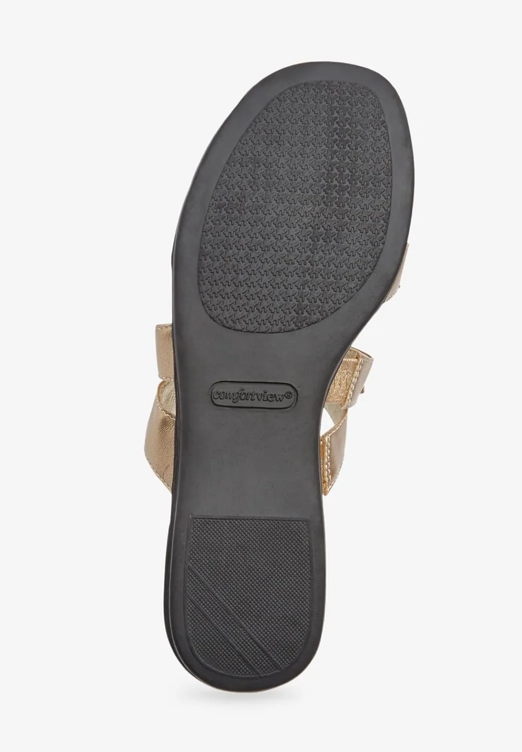 Comfortview Women's Wide Width The Paula Sandal