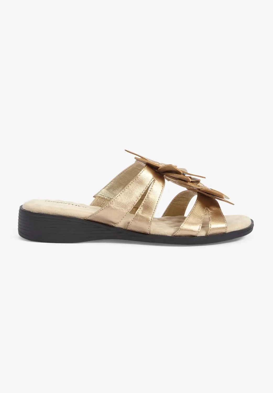 Comfortview Women's Wide Width The Paula Sandal