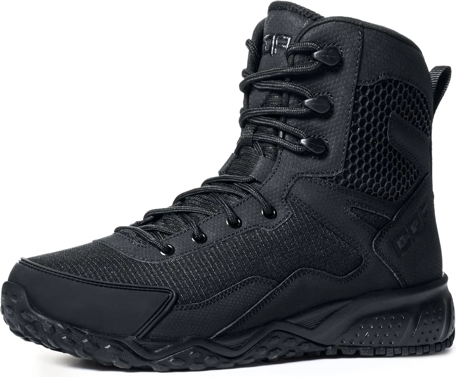 CQR Men's Military Tactical Boots, Lightweight 6 Inches Combat Boots, Durable EDC Outdoor Work Boots