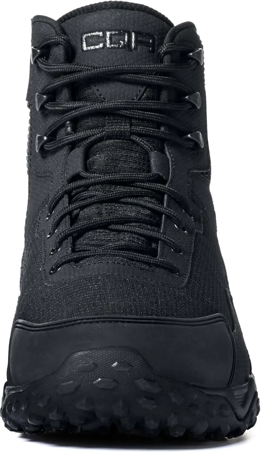 CQR Men's Military Tactical Boots, Lightweight 6 Inches Combat Boots, Durable EDC Outdoor Work Boots