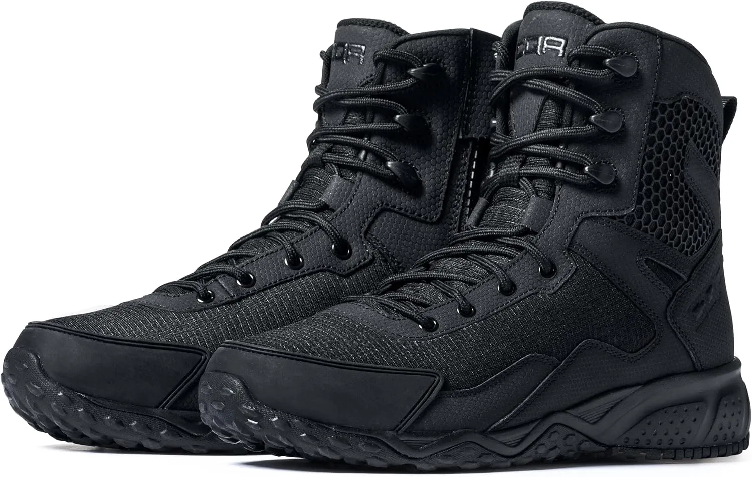 CQR Men's Military Tactical Boots, Lightweight 6 Inches Combat Boots, Durable EDC Outdoor Work Boots