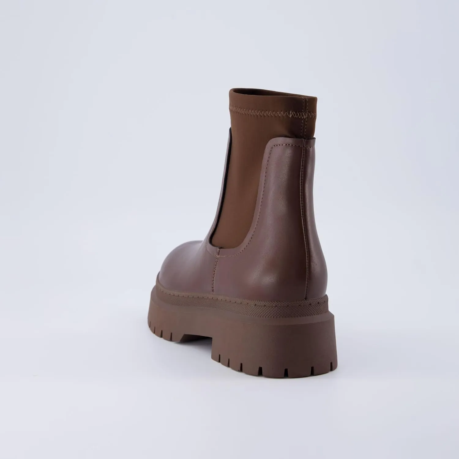CUSHIONAIRE Women's Dee Chelsea Stretch boot  Memory Foam, Wide Widths Available