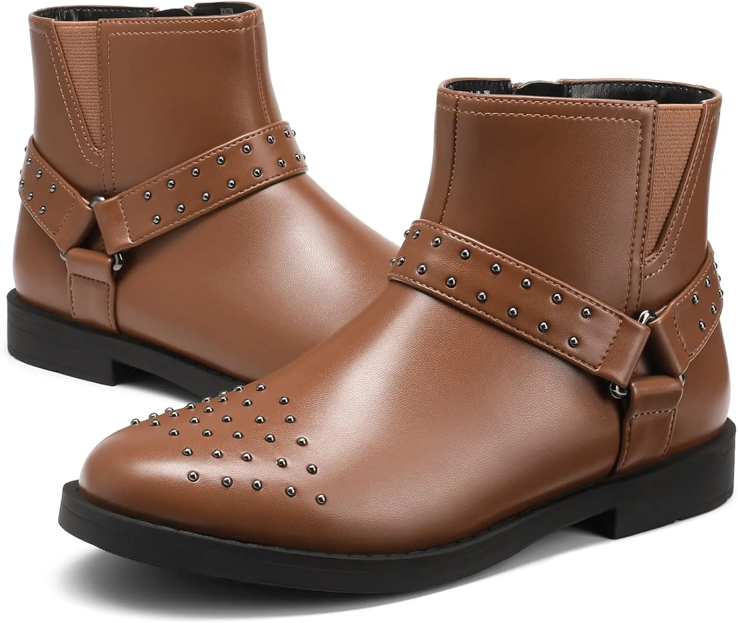 DREAM PAIRS Girls Boots Ankle Fashion Boots Little Kid/Big Kid