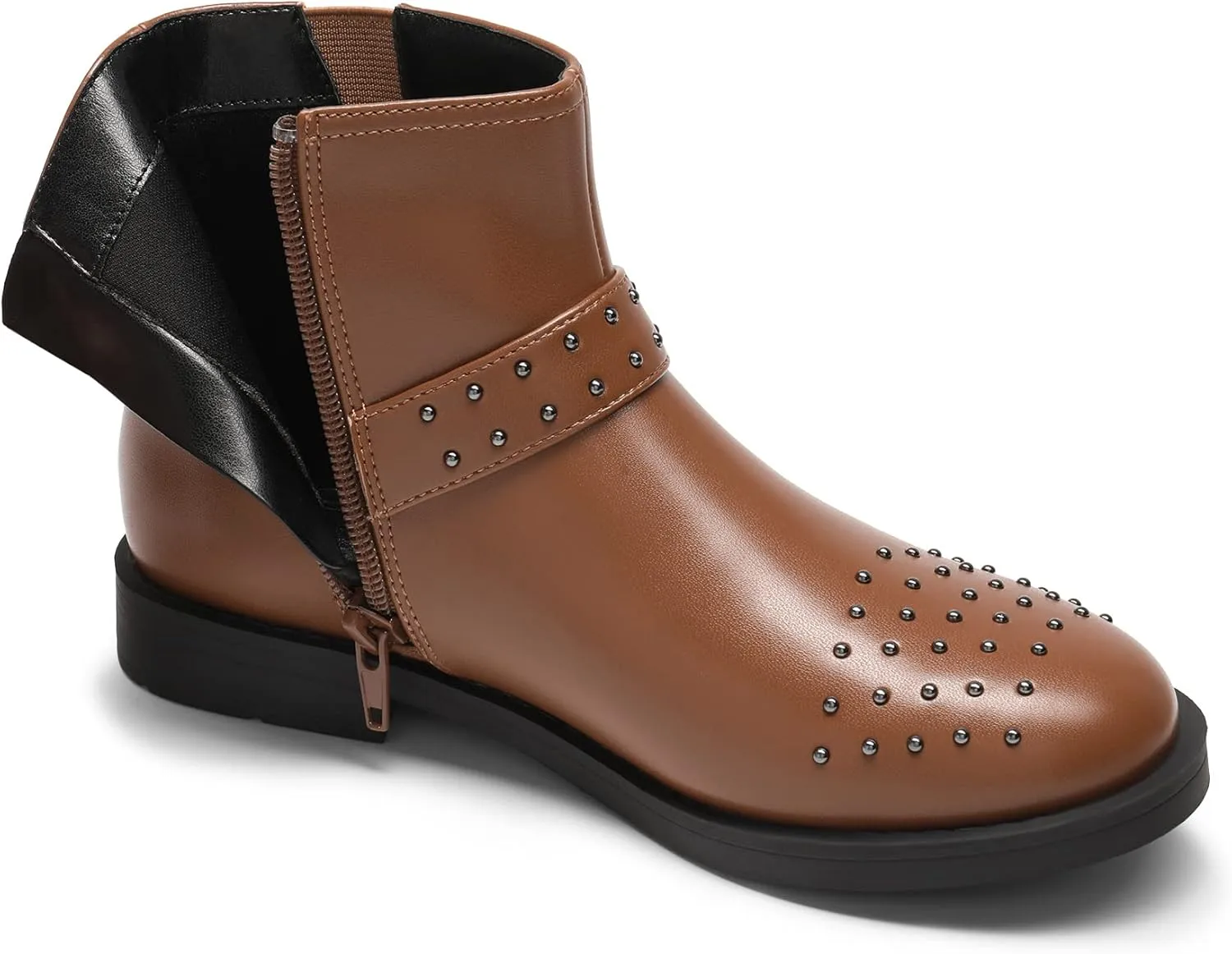 DREAM PAIRS Girls Boots Ankle Fashion Boots Little Kid/Big Kid