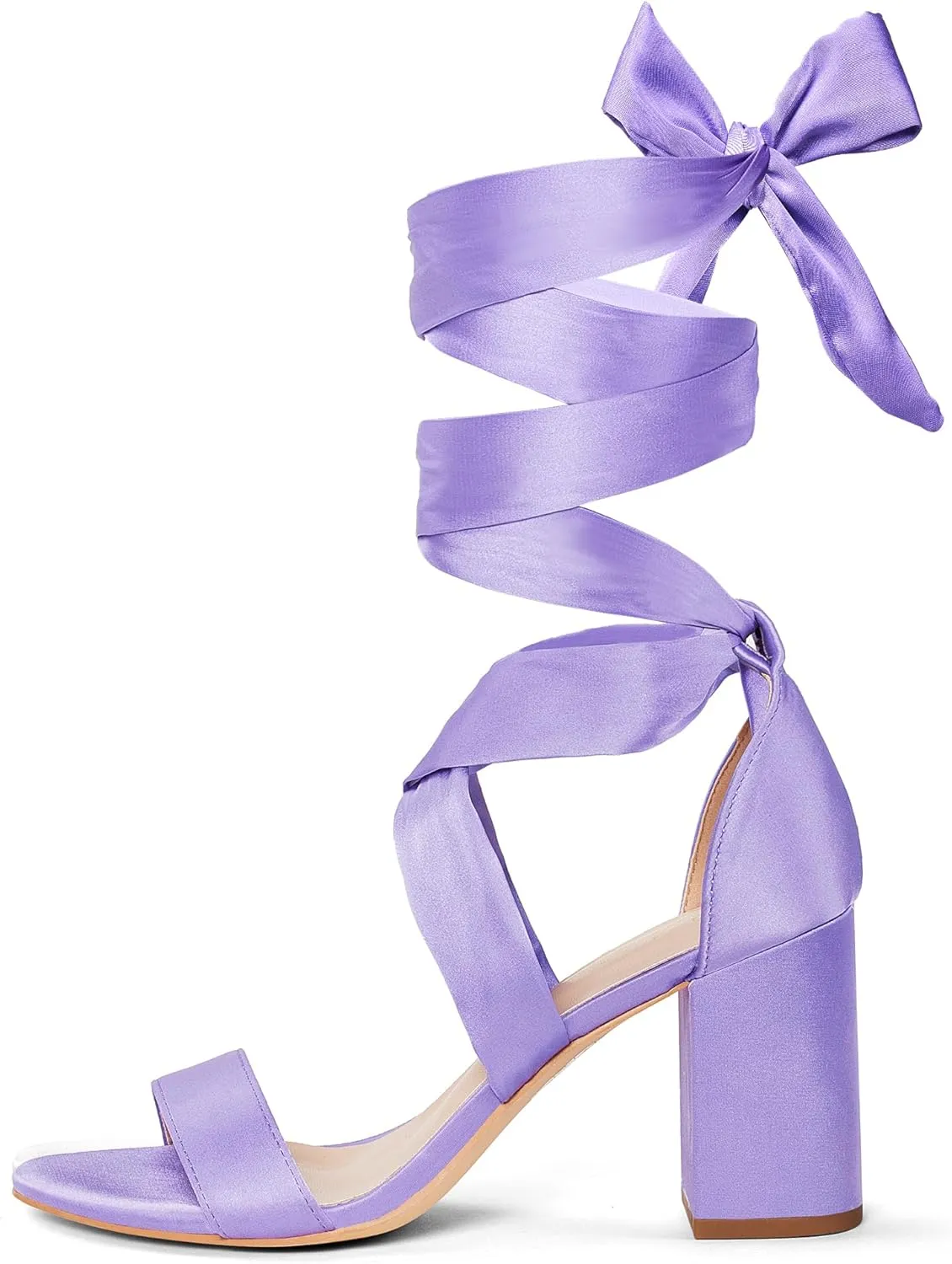 Elisabet Tang Women's Sandals Chunky Heels Lace Up Block Heels Open Toe Crisscross Strappy sandals Heel Sandals Fashsion Casual Prom Shoes For Women