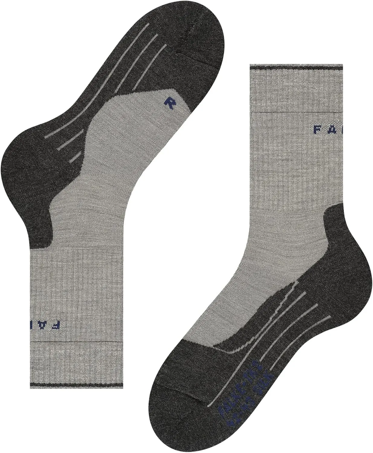 FALKE Men's TK2 Explore Wool Silk Hiking Socks, 1 Pair