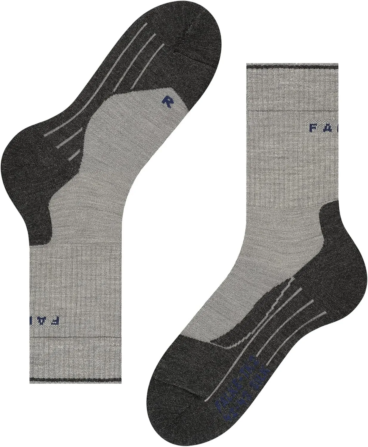 FALKE Women's TK2 Explore Wool Silk Hiking Socks, 1 Pair