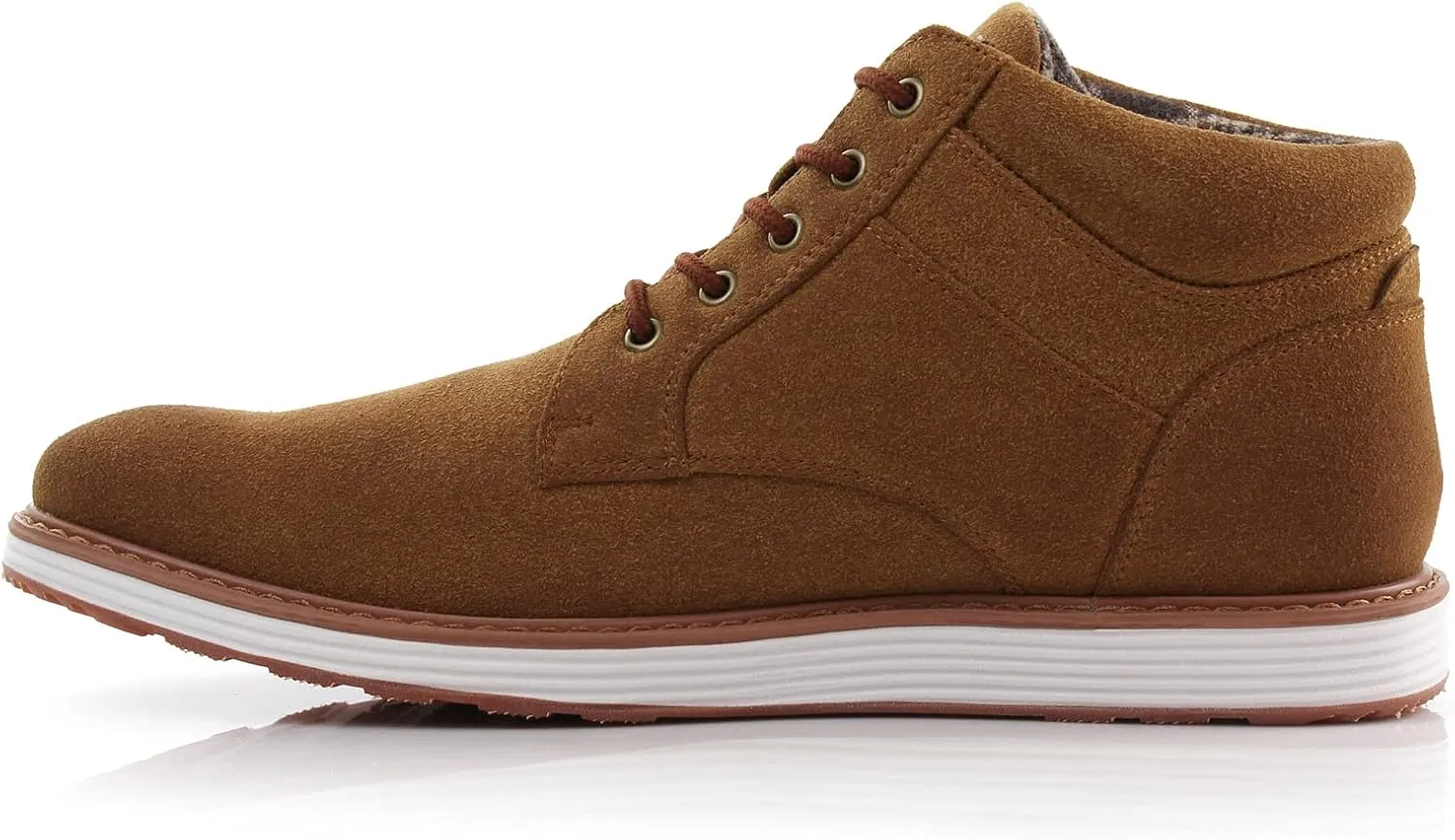 Ferro Aldo Mens Casual Mid-Top Desert Chukka Ankle Boots