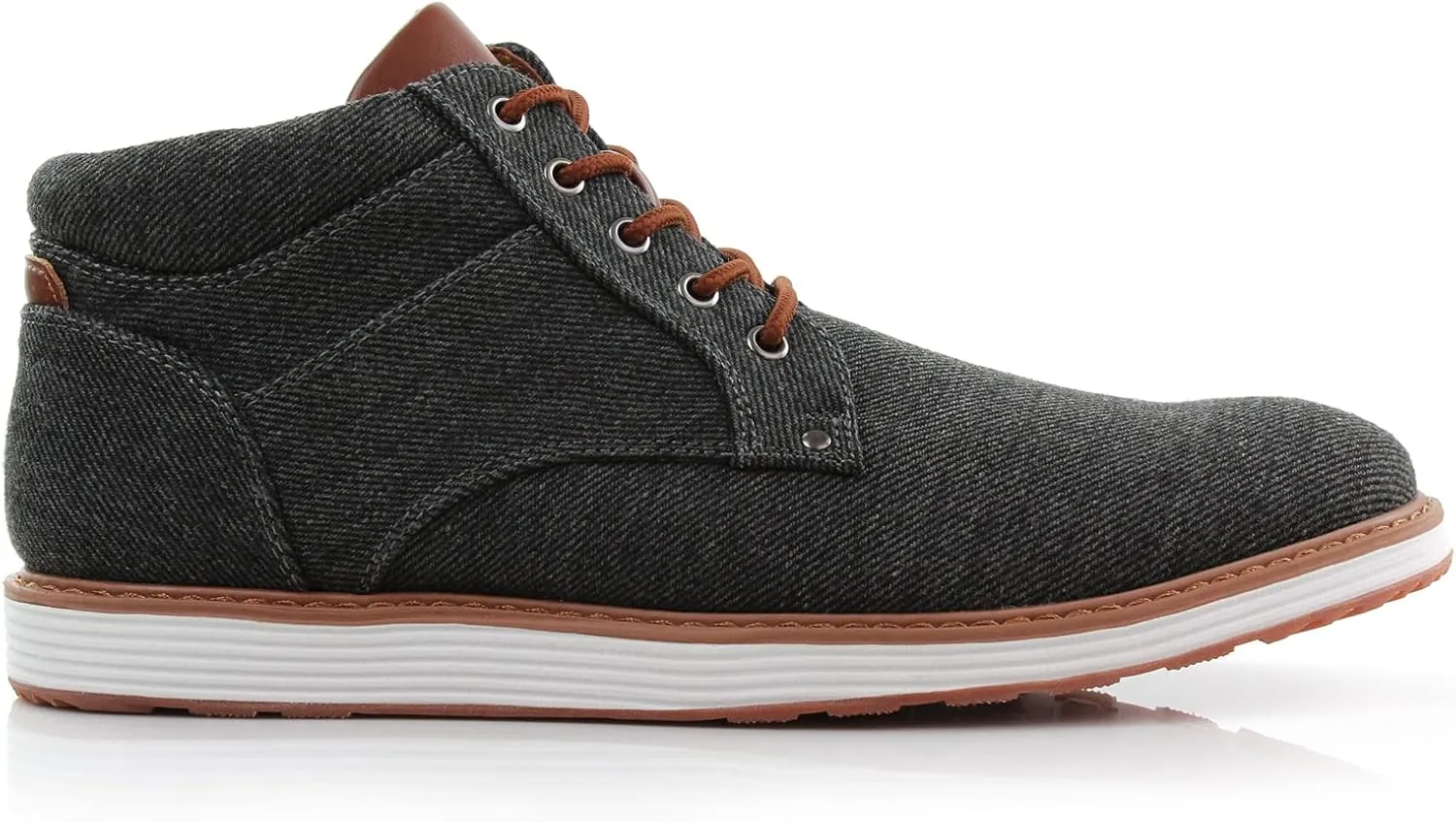 Ferro Aldo Mens Casual Mid-Top Desert Chukka Ankle Boots