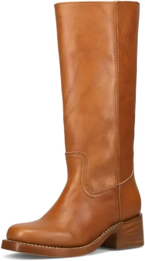 Frye Campus 14L Iconic Tall Boots for Women Crafted from Signature Montana Leather with Genuine Stitch Welt Construction and Stacked Leather Heel