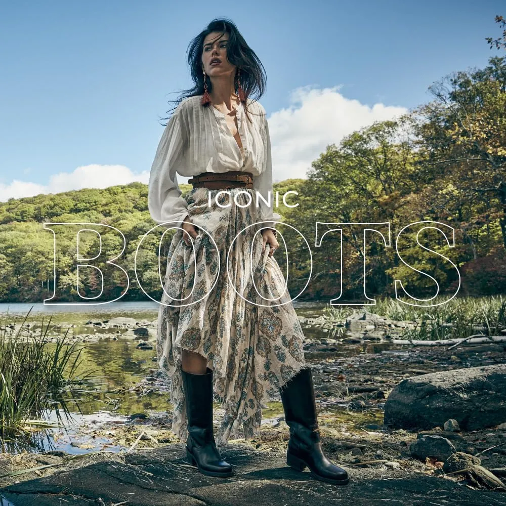 Frye Campus 14L Iconic Tall Boots for Women Crafted from Signature Montana Leather with Genuine Stitch Welt Construction and Stacked Leather Heel