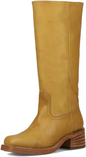 Frye Campus 14L Iconic Tall Boots for Women Crafted from Signature Montana Leather with Genuine Stitch Welt Construction and Stacked Leather Heel