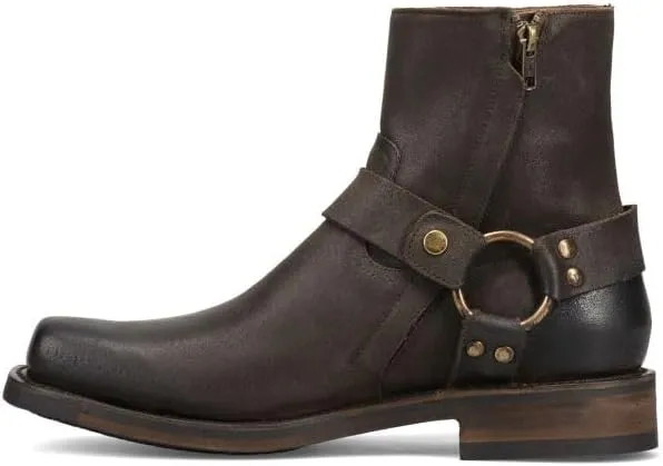 Frye Conway Harness Boot - Men's Motorcycle-Fashion Boot, Stylish Leather Design, Durable & Comfortable Footwear
