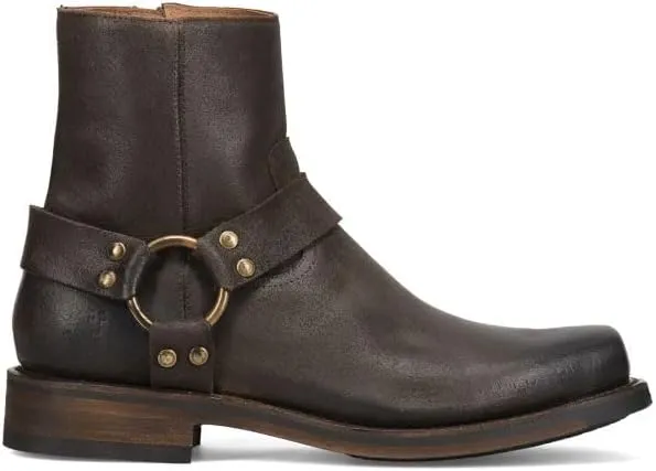 Frye Conway Harness Boot - Men's Motorcycle-Fashion Boot, Stylish Leather Design, Durable & Comfortable Footwear