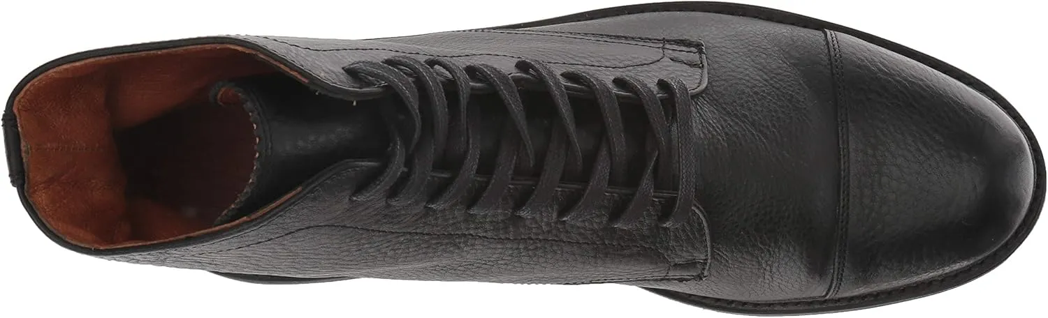 Frye Seth Cap Toe Lace Up Boot - Men's Premium Leather Dress Shoe, Classic Style, Durable Construction, Versatile Comfort