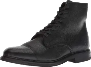 Frye Seth Cap Toe Lace Up Boot - Men's Premium Leather Dress Shoe, Classic Style, Durable Construction, Versatile Comfort