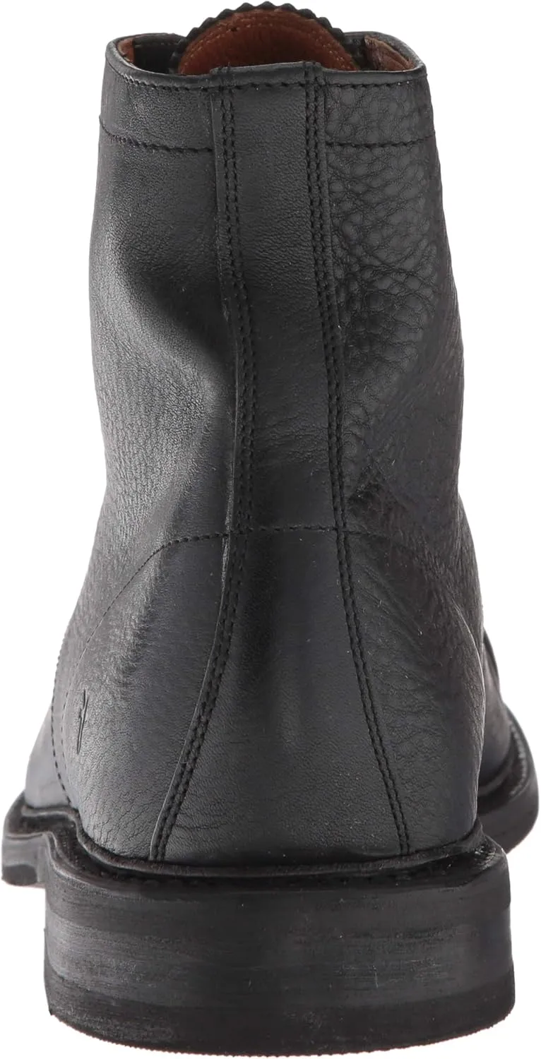 Frye Seth Cap Toe Lace Up Boot - Men's Premium Leather Dress Shoe, Classic Style, Durable Construction, Versatile Comfort