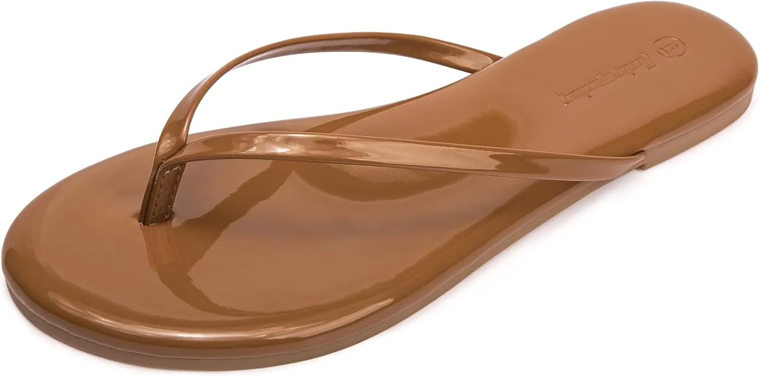 FUNKYMONKEY Flip Flops for Women, Recovery Sandals with Comfortable Plantar Fasciitis Arch Support