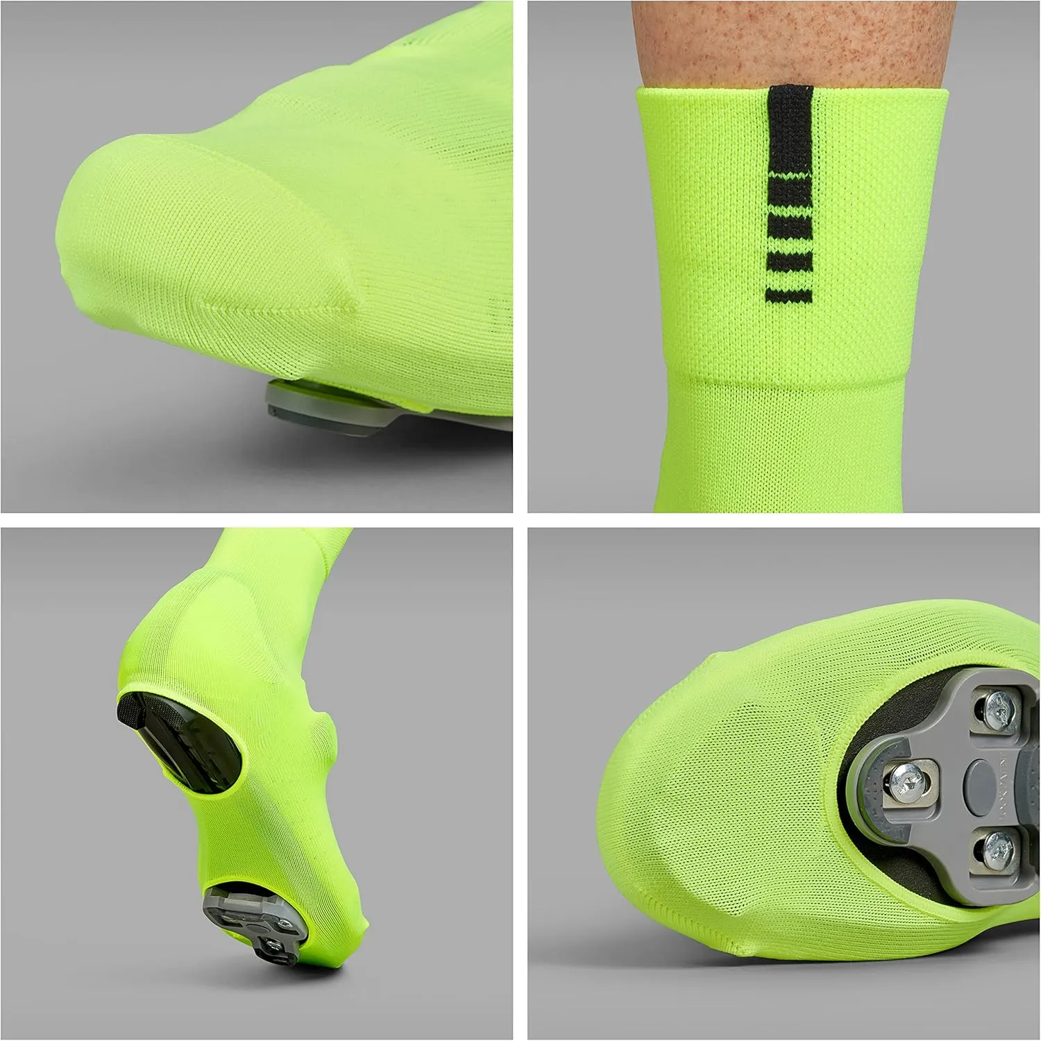 GripGrab Primavera Road Bike Spring Fall Cover Socks Aero Knitted Cycling Overshoes Belgian Booties Road Bike Shoe Covers