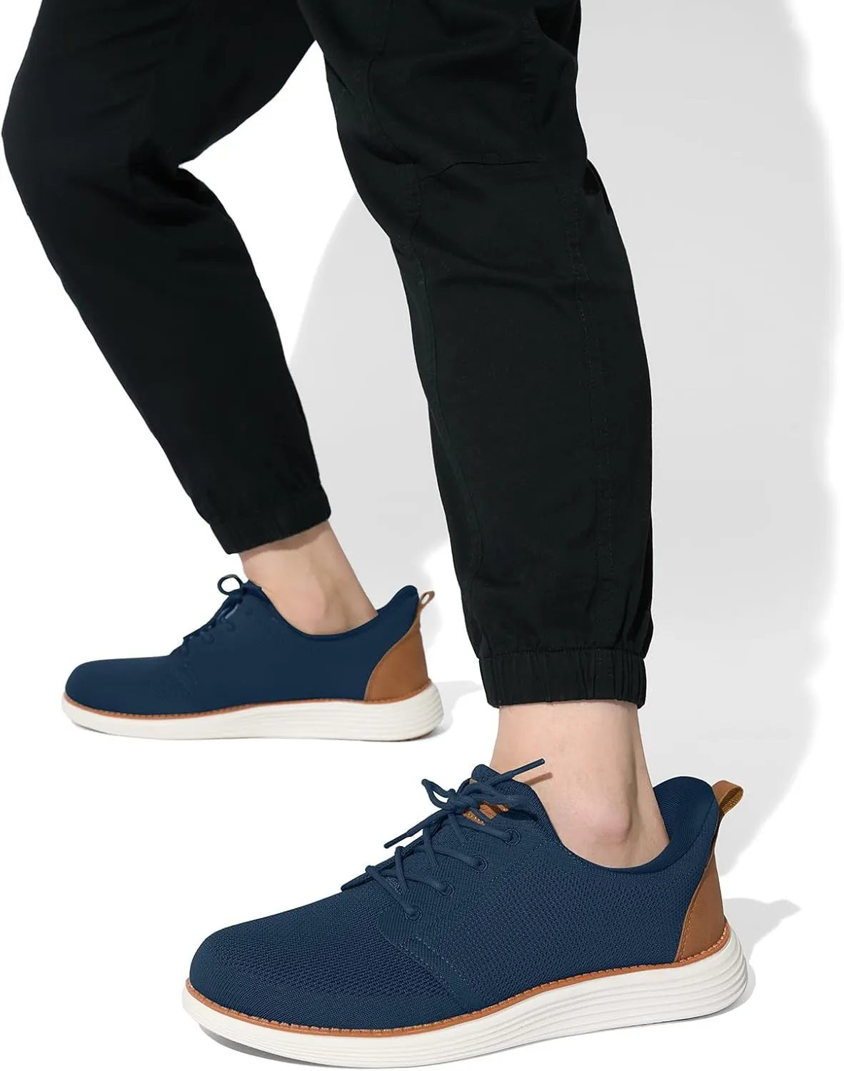 HEEZ Men's Casual Shoes Dress Sneakers Fashion Walking Shoes for Men Oxfords Lightweight Comfortable Tennis
