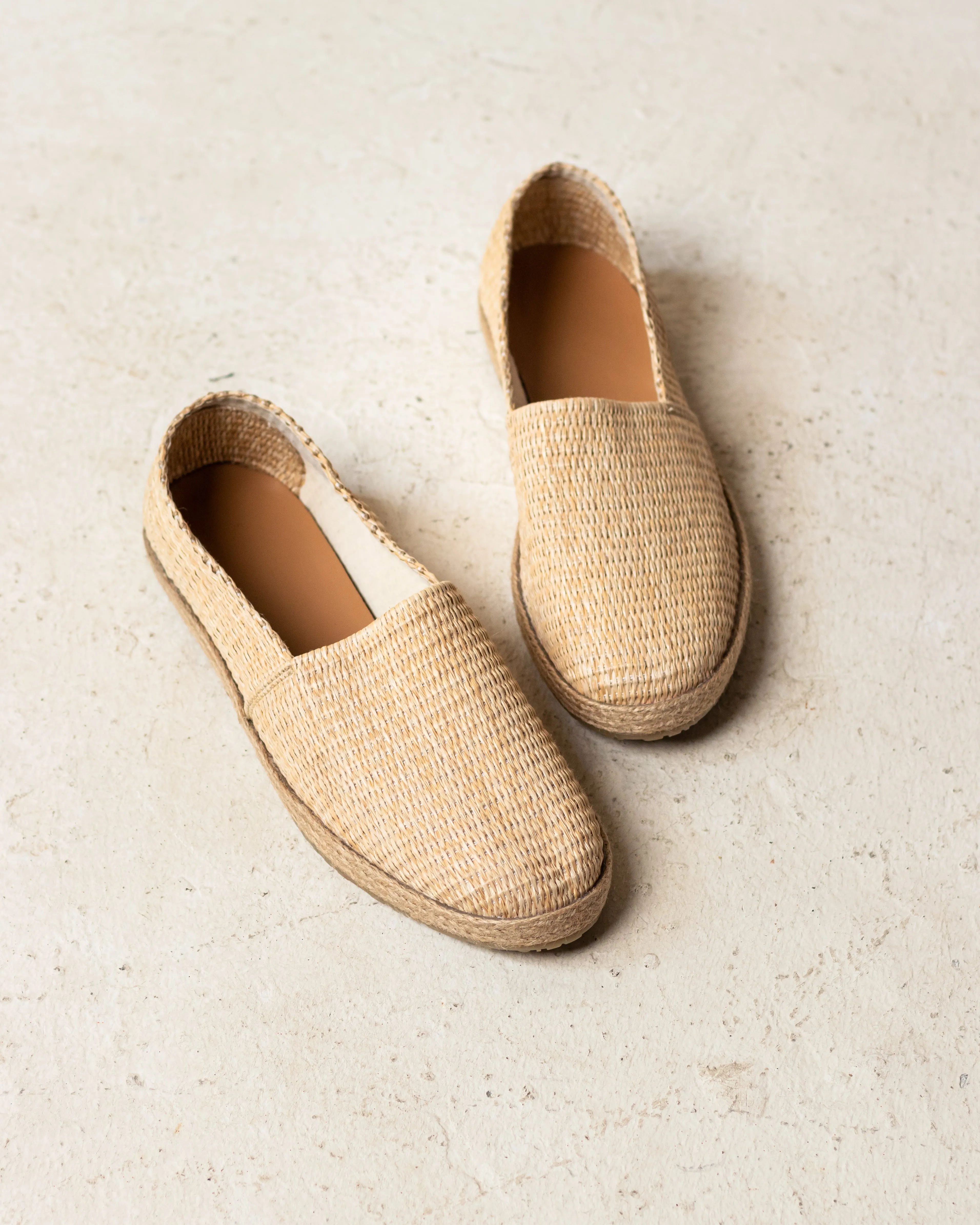 Heritage Raffia Espadrilles For Men 1302