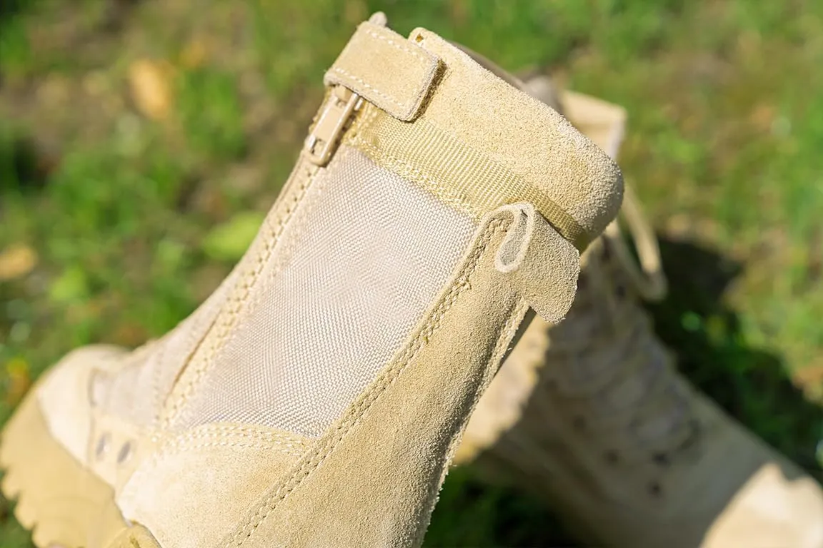 Hiking Boots Girls Boys Summer Camp Waterproof Anti-collision Non-slip Desert Boots Military Fan Shoes Children's Work Boots