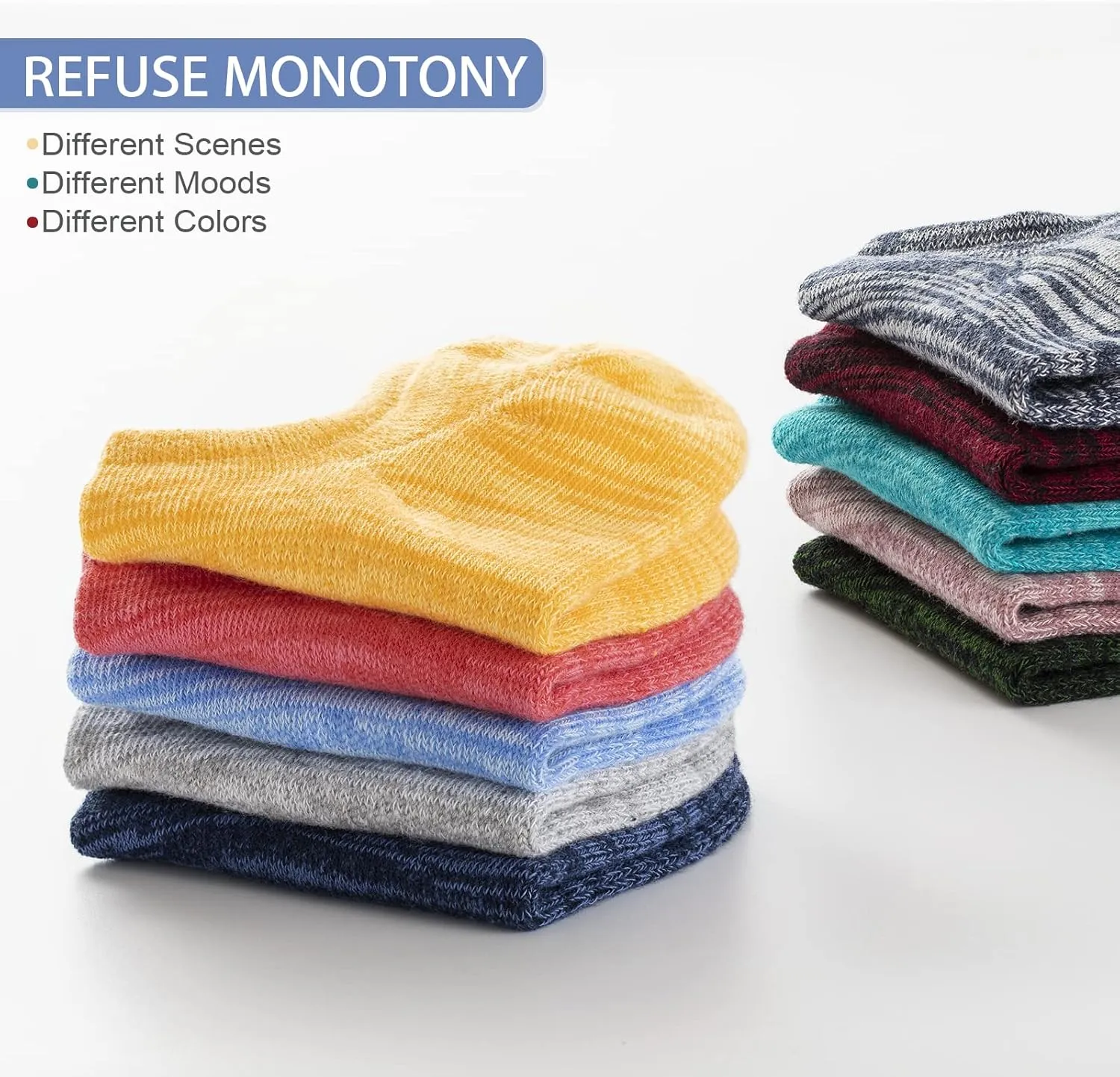 IDEGG No Show Socks Women 10 Pairs Low Cut Anti-Slid Novelty Athletic Casual Invisible Liner Socks