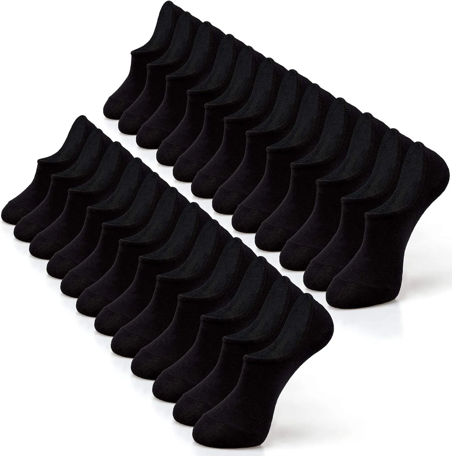 IDEGG No Show Socks Womens and Men Low Cut Ankle Short Anti-slid Athletic Running Novelty Casual Invisible Liner Socks
